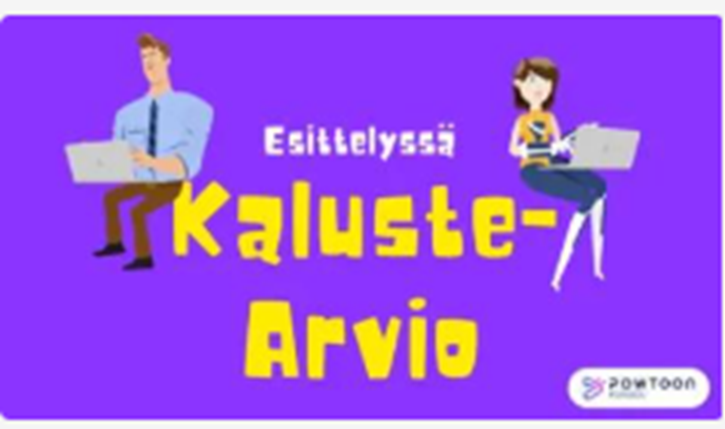 Esittelyssä Kalustearvio